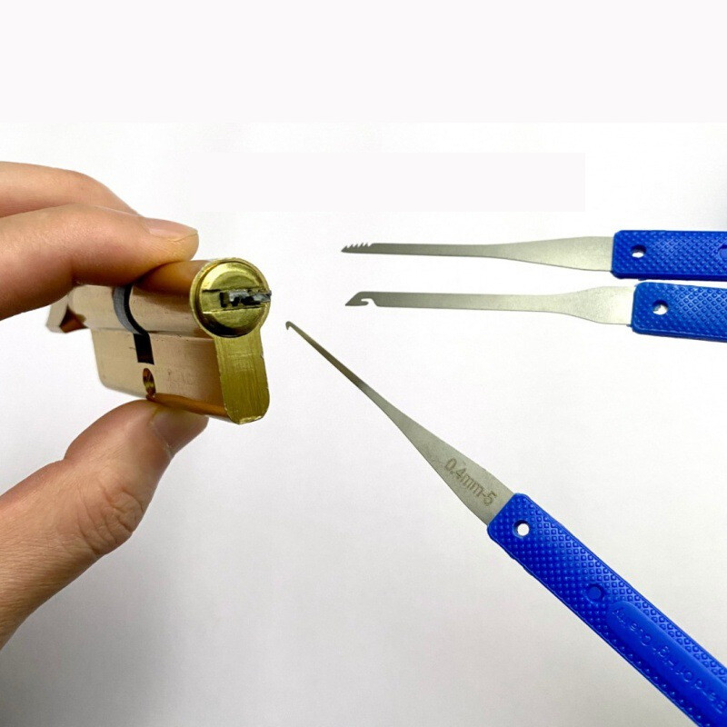 Sulaužytų raktų kabliuko įranga Automobilio durų raktų išėmimo įrankis Profesionalus sulūžusių raktų ištraukimo įrankis nuo vagystės