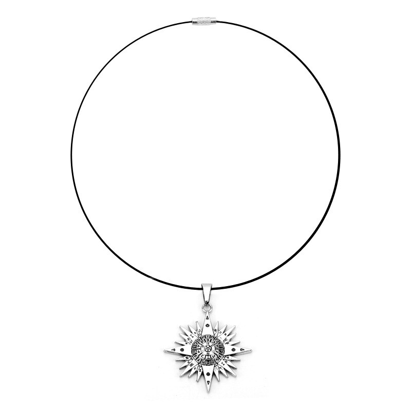 Ευρωπαϊκά και αμερικανικά αξεσουάρ anime περιφερειακό Black Butler Black Butler κολιέ μαγικός κύκλος με λογότυπο χονδρική