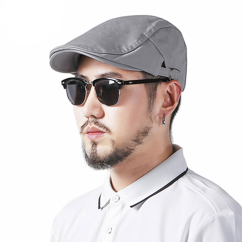 „Blade Hat“ vyriška medvilninė moderni laisvalaikio universali progresyvi skrybėlė jaunimui ir viduramžiui britų retro literatūrinė beretė mergaitėms