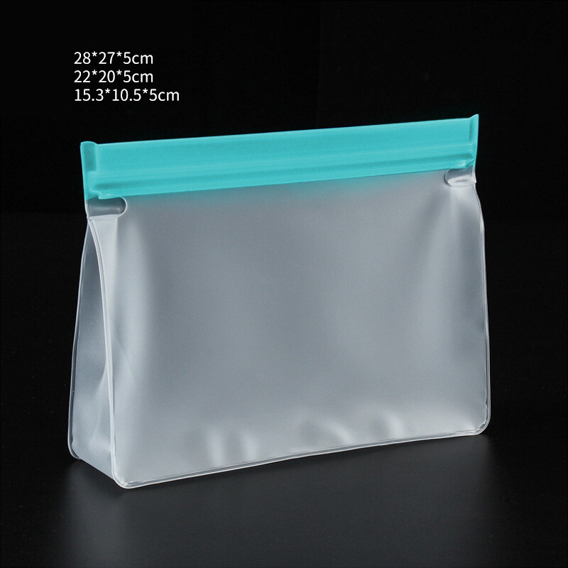 PEVA Food Fresh säilituskotid külmikutele, taassuletavad kotid kodumajapidamiste sügavkülmikutele, paksendatud toidu hoiukotid puu- ja köögiviljadele