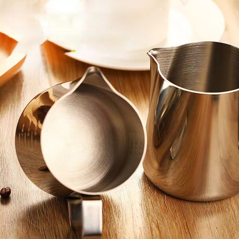 350 ml/600 ml Coffee Latte tass 304 roostevabast terasest piimavahutass koos Scale Fancy Milk Cupiga Barista piimakann kohvinõud
