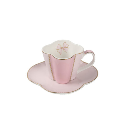 150/300 ml Jaapani stiilis luust portselanist kohvitassi taldrik vibumuster Loov kruus Kahekihiline kondiitriplaat Saada sõpradele kingitus