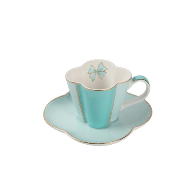 150/300 ml Jaapani stiilis luust portselanist kohvitassi taldrik vibumuster Loov kruus Kahekihiline kondiitriplaat Saada sõpradele kingitus