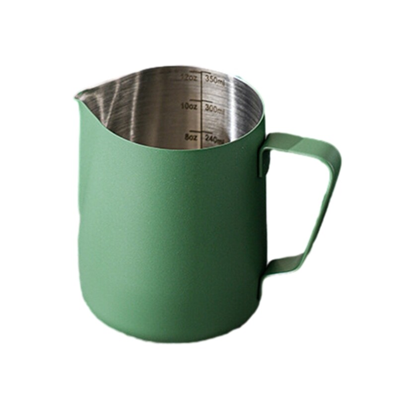 Nerūdijančio plieno kavos Latte putojantis ąsočio puodelis Gėrimų indai Virtuvės reikmenys