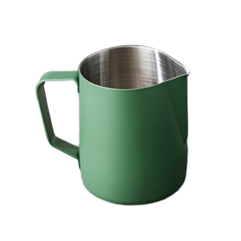 Nerūdijančio plieno kavos Latte putojantis ąsočio puodelis Gėrimų indai Virtuvės reikmenys