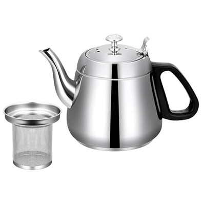 Virdulys Arbatos nerūdijančio plieno arbatinukas 1,2 l / 1,5 l / 2 l viryklė Metalinis kavos puodas Puodas karštam virimui dujinis indukcinis namų kempingas