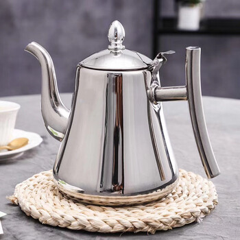 1 τμχ Κουζίνα Χοντρό ανοξείδωτο ατσάλι Golden Silver Teapot with Infuser Coffee Pot Induction Cooker Βραστήρας τσαγιού Βραστήρας νερού