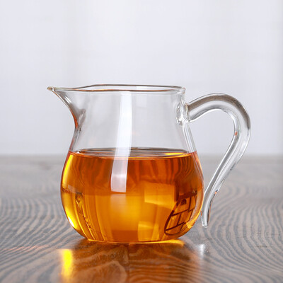 Karščiui atsparus sutirštintas stiklas Protingo puodo Kung Fu arbatos rinkinys su sprogimui atspariu arbatos dozatoriumi japoniškas arbatinukas ir puodelio rinkinys