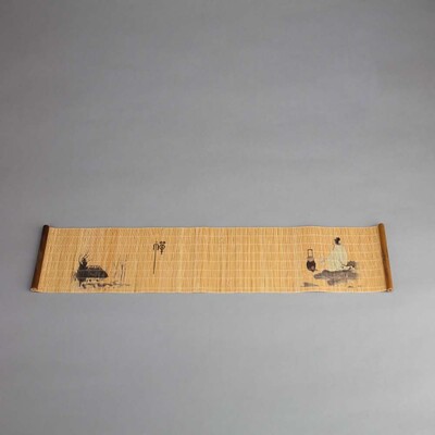 Δημιουργικό χειροποίητο μπαμπού χαλάκια τσαγιού σουπλά Επιτραπέζιο χαλάκι Κινεζικής Εθνικής Τελετής Τσαγιού Διακόσμηση Χειροτεχνίας Αδιάβροχο Τραπέζι Ράνερ