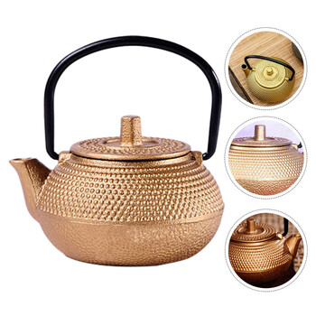 Τσαγιέρα Teapot Iron Cast Pot Japanese Mini Infuser Water Tetsubin Pots Loose Sove Metal Stovetop Teapots κινέζικα