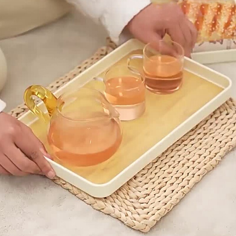 Padėklas stačiakampė lėkštė Japoniškos arbatos padėklas stačiakampis buitinis padėklas arbatos puodeliai šalto virdulio vandens puodeliai padėklas vakarienės lėkštė