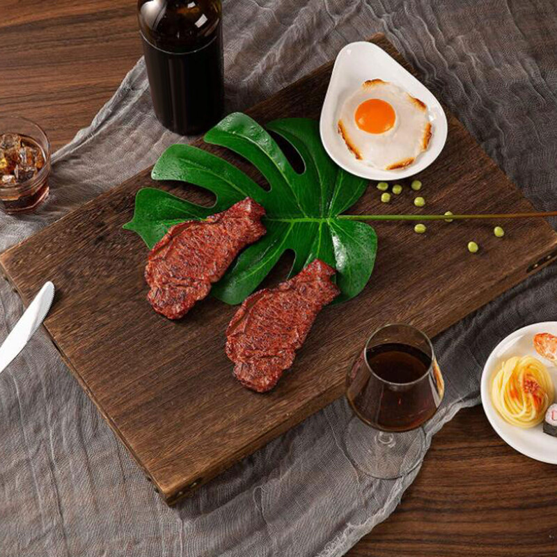 Medinis serviravimo padėklas.