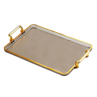 Serviravimo lėkštės valgymo padėklas Lengvas, stilingas stalviršiui, centrinis Osmanų dekoro lėkštės sofos sofos padėklas Tvirtas