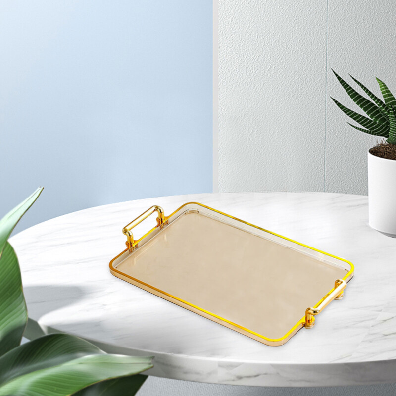 Serviravimo lėkštės valgymo padėklas Lengvas, stilingas stalviršiui, centrinis Osmanų dekoro lėkštės sofos sofos padėklas Tvirtas