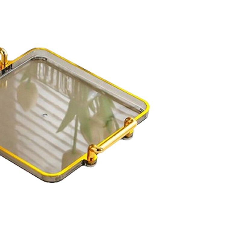 Käepidemetega serveerimisalus Mitmeotstarbeline toidualus Vannitoa sisekujundusega parfüümikandik väliterrassi diivanilauale