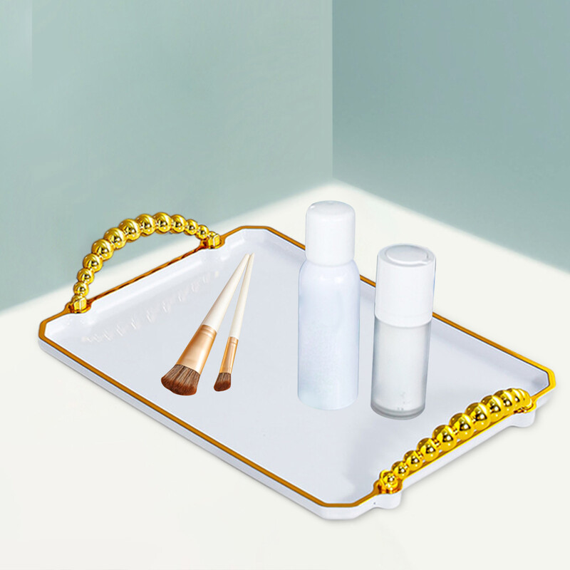 Patiekimo padėklas su rankenomis Dekoratyvinis padėklas Praktiška stačiakampė vaisių užkandžių lėkštė virtuvei Restoranas Vakarėliams Baro staliukas