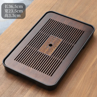 1vnt nešiojamas bambuko arbatos padėklas Mažas buitinis arbatos padėklas Paprastas Kung Fu arbatos rinkinys Drenažo laikymo drenažas, sausas ir šlapias dvejopo naudojimo