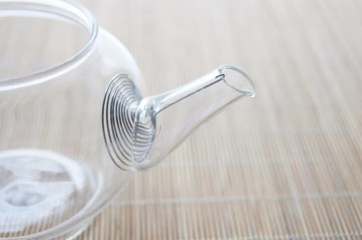 250 ml mini gėlių arbatinukas su filtru, praktiškas buteliukas gėlių arbatos puodelis stiklinis arbatinukas su infuser arbatos lapų žolelių kava