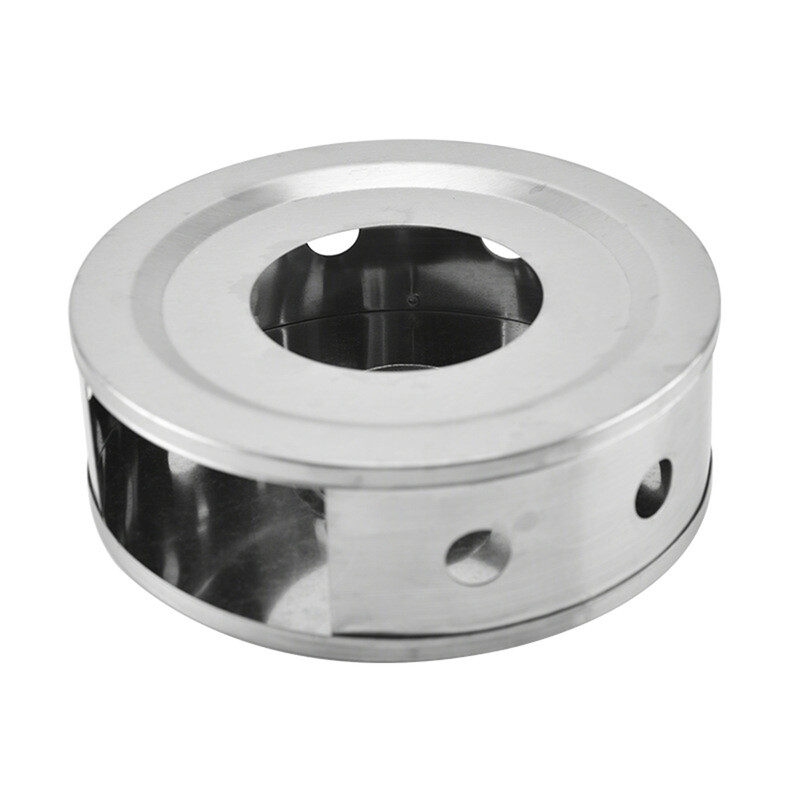 Kavos arbatos šildytuvai 6,2 colio nerūdijančio plieno arbatos šviesos žvakės arbatinukai ir kavos serveriai