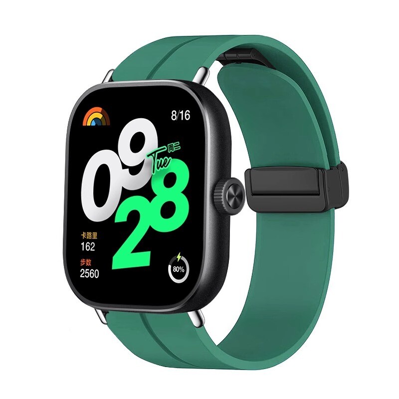 Tinka raudonų ryžių laikrodžiui4 laikrodžio dirželis naujas silikoninis magnetinis 4pro Xiaomi apyrankė 8pro sportinės apyrankės keitimo dirželis