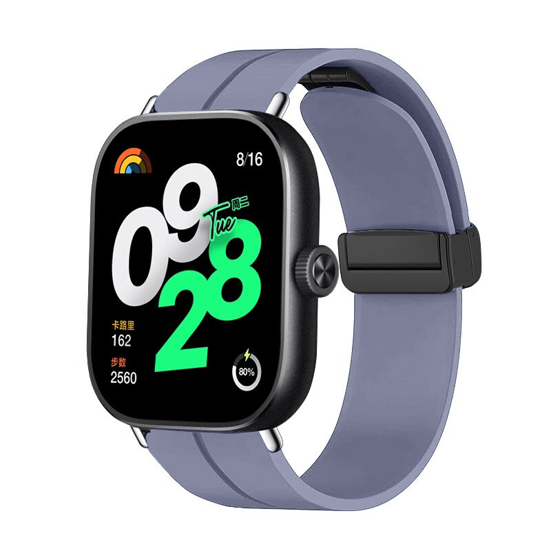 Tinka raudonų ryžių laikrodžiui4 laikrodžio dirželis naujas silikoninis magnetinis 4pro Xiaomi apyrankė 8pro sportinės apyrankės keitimo dirželis