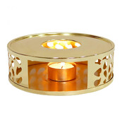 Θερμαντήρες νερού γάλακτος για καφέ από ανοξείδωτο ατσάλι, Σετ θερμαντήρα για ελαφρύ τσαγιού από βότανα, διπλό 6 ιντσών (Δεν περιλαμβάνεται το κερί)