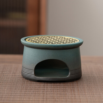 Mini toorfajansist teepliit Retro küünal-teesoojendaja Puuviljaahi Teekomplekt Aksessuaarid Härmas majapidamises õhupliit