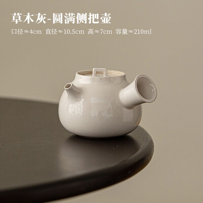 Augalų pelenų glazūra Žvakių arbatos šildytuvas Vintage šildymo pagrindas Kiniška arbatos viryklė Buitinė arbatinukas arbatinukas arbatos paslaugų kolekcija