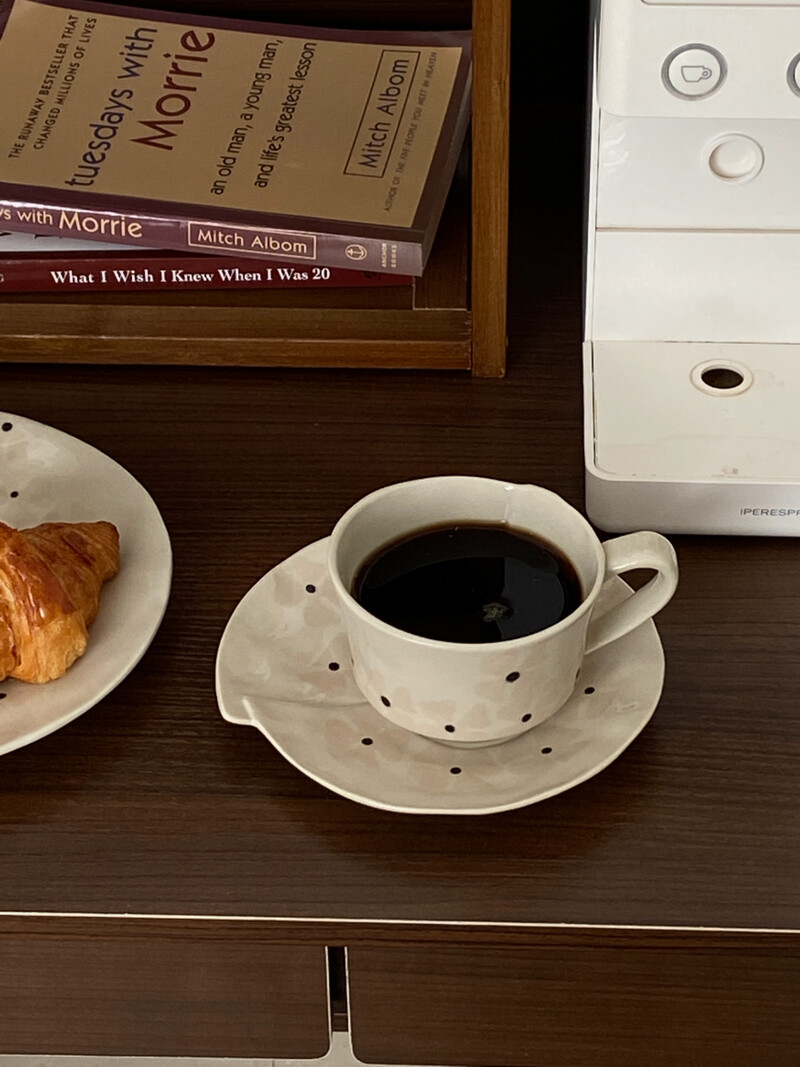 180 ml japanska vintage Sakura keramička šalica za kavu i set posuđa Nepravilan poslijepodnevni čaj Tanjur za desert Pribor za jelo za tortu Tanjur za doručak