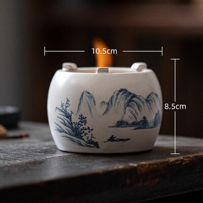 Soda Baltosios arbatos šildytuvas viryklės šildytuvas Buitinis rotango arbatinuko šildytuvas Rankų darbo kraštovaizdžio arbatos viryklė Virdulio stovas Stalo reikmenų dekoravimo dovanos