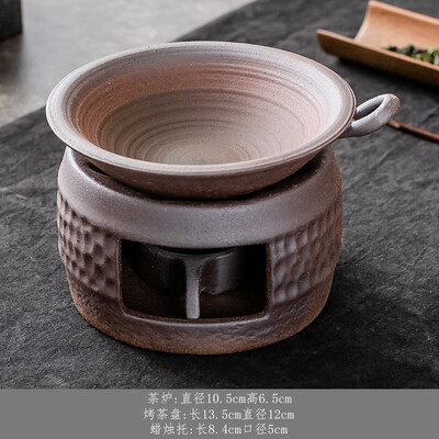 Arbatos virdulys šildytuvas Žvakė šilta arbatos viryklė malkinė šildytuvas akmens masės keramika arbatos viryklė Šildymo izoliacija pagrindas arbatos rinkinys Virtuvė