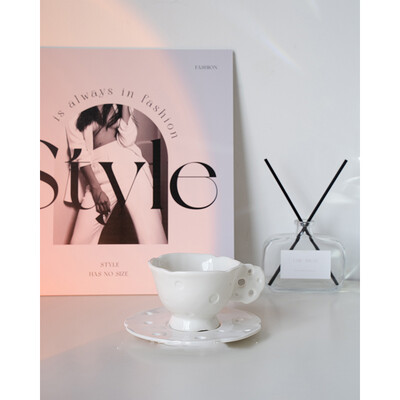 200 ml Korea juustu teemaline keraamiline kohvitassi ja nõudekomplekt piimakollane loominguline armas glasuurialune värviline piimatassi taldrikukomplekt kingitus