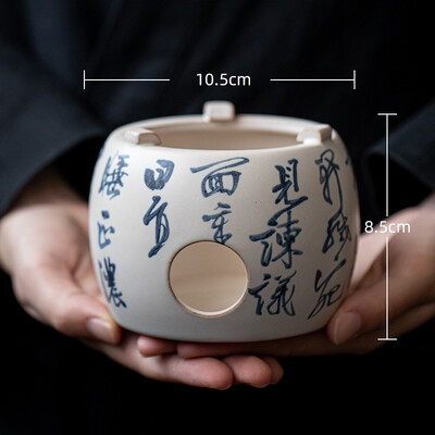 Soda balts spirta sveces siltā automāta komplekts mājsaimniecības ar rokām apgleznotas dzejas tējkannas sildītājs Boutique tējas plīts tējkannas statīvs tējas ornaments