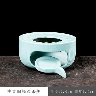 Kung Fu arbatos rinkinio priedai Keramika Arbatos šildytuvas žvakių šildymo pagrindo arbatinukas praktiškas termoizoliacinis nedidelis arbatos viryklės komplektas