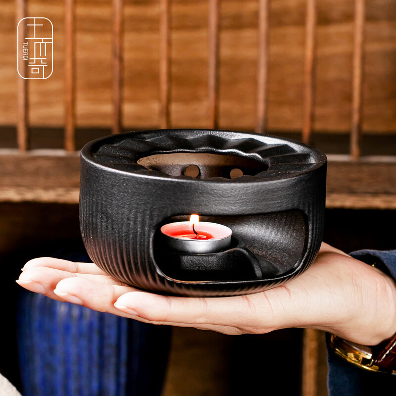 Kung Fu arbatos rinkinio priedai Keramika Arbatos šildytuvas žvakių šildymo pagrindo arbatinukas praktiškas termoizoliacinis nedidelis arbatos viryklės komplektas