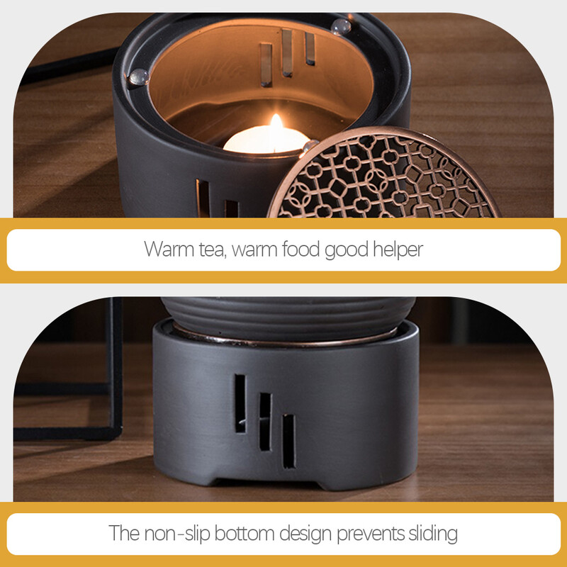 Lihtsad suurepärased jaapani stiilis praktilised ohutud teesoojendajad teekannu jaoks Metallist teekannu soojendaja teekannu soojendaja kontori kodu töölauale