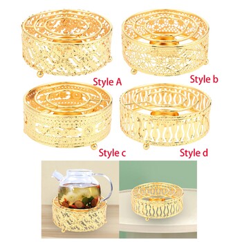 Luxury Teapot Warmer Stylish Beautiful Teapot Heater Tea Light Θερμότερη Βάση θέρμανσης για οικιακή κουζίνα Camping Hotel Travel