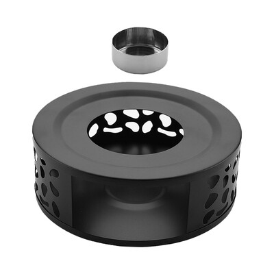 Kavos arbatos šildytuvas Nešiojamos šventinės dovanos tuščiavidurio rėmo arbatinuko šildymo pagrindo laikiklis, skirtas viešbučio kelionių virtuvei namų restoranui