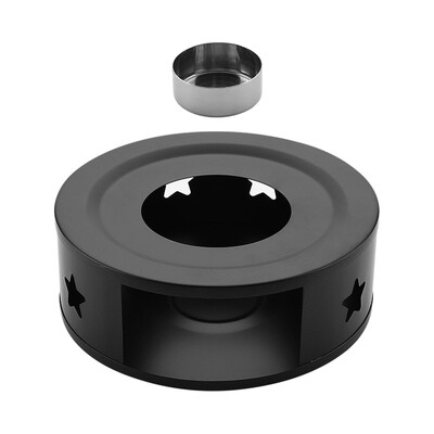 Kavos arbatos šildytuvas Nešiojamos šventinės dovanos tuščiavidurio rėmo arbatinuko šildymo pagrindo laikiklis, skirtas viešbučio kelionių virtuvei namų restoranui