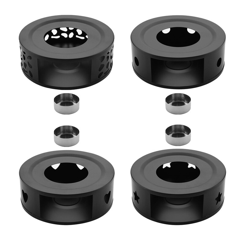 Kavos arbatos šildytuvas Nešiojamos šventinės dovanos tuščiavidurio rėmo arbatinuko šildymo pagrindo laikiklis, skirtas viešbučio kelionių virtuvei namų restoranui