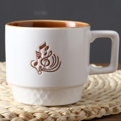 Keraminis sudedamas kavos puodelis, sukraunamas vandens puodelis, vaikiškas gėrimo puodelis, japoniškas porcelianas