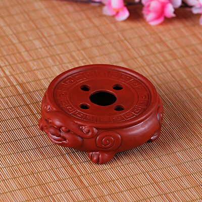 Hiina lilla savi teekomplekt tarvikud Käsitsi valmistatud teekannu alus lilla liivaga loomamudel teealus Traditsioonilised teetarvikud