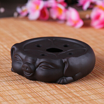 Hiina lilla savi teekomplekt tarvikud Käsitsi valmistatud teekannu alus lilla liivaga loomamudel teealus Traditsioonilised teetarvikud