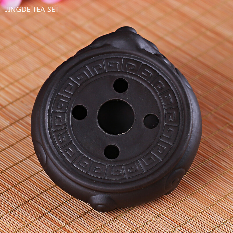 Hiina lilla savi teekomplekt tarvikud Käsitsi valmistatud teekannu alus lilla liivaga loomamudel teealus Traditsioonilised teetarvikud