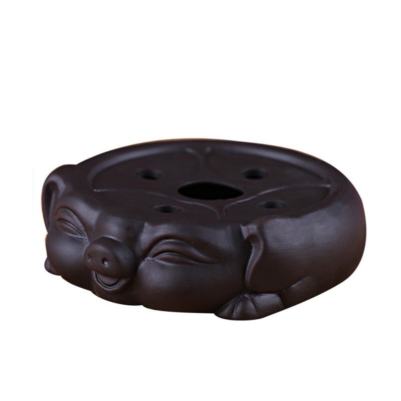 Hiina lilla savi teekomplekt tarvikud Käsitsi valmistatud teekannu alus lilla liivaga loomamudel teealus Traditsioonilised teetarvikud