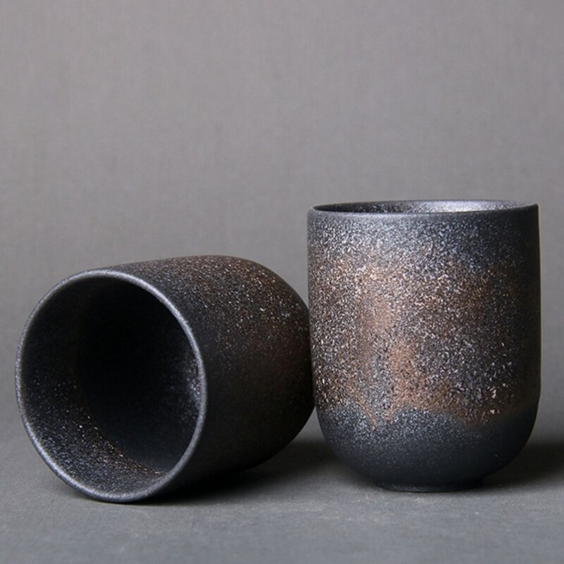 120 ml Japoniško stiliaus stalo reikmenys keramikiniai vandens puodeliai porcelianiniai arbatos puodeliai vandens puodeliai kavos puodeliai gėrimų indai