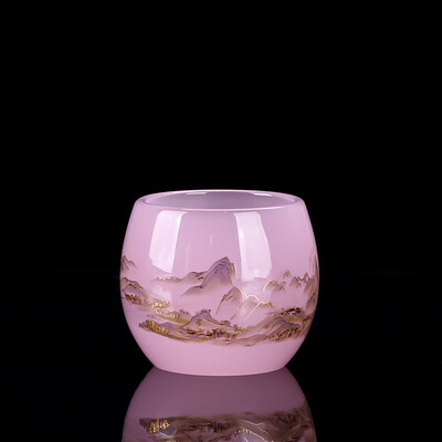 1 vnt Jingdezhen stiklinis arbatos puodelis vandens puodelis Celadon Kung Fu arbatinukas puodelis Ru krosnies meistras geriamasis indas arbata