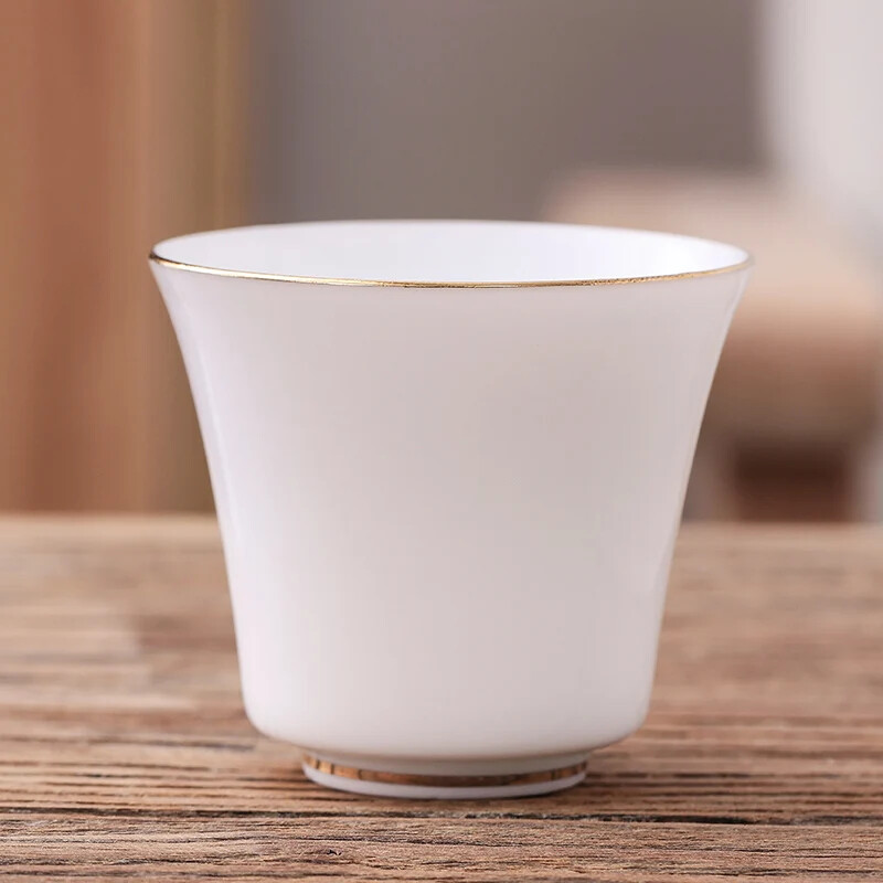 Kinų stiliaus rankomis piešta gėlių iliustracija arbatos puodelis Buitinis arbatos rinkinys Keraminis rankomis dažytas arbatos puodelis Master Cup asmeninis puodelis