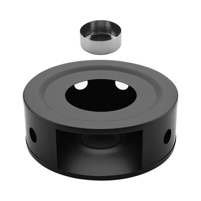 Nerūdijančio plieno arbatos šildytuvas su žvakių laikikliu Stilingi puodai šildymui Naudokite arbatinuko šildytuvą kelionėms pėsčiomis Namo stovyklavietės restoranas