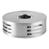 Arbatos šildytuvo stovas nerūdijančio plieno stabilus nešiojamas puodelio šildytuvas arbatinuko šildytuvo viryklės nuo rūdžių žvakių laikiklis skirtas namų stovyklavimui lauke